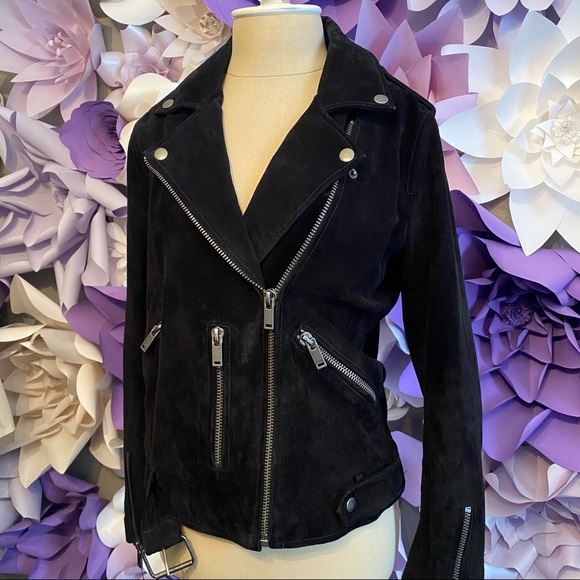 Black Suede Jacket - Picture 2 of 7